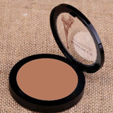 New Fashion Foundation Natural Concealer Brighten Shimmer Dark Skin Face Powder Contour Shimmer Bronzer Highlighter Makeup