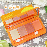 Fashion Cute Long Lasting Matte Eyeshadow Pallete Make Up Earth Palette Eye Shadow Makeup Glitter Waterproof Earth color rainbow