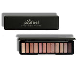 Fashion 12 Color Shimmer Nature Glow Eyeshadow Palette Makeup Cosmetics Nude Eye Shadow powder Matte Eye shadow Makeup Set PE12#