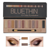 12colors Eyeshadow Professional Makeup Palette Natural Fashion Shimmer Make Up Pigment Eyeshadow Nude Matte Eye Shadow Cosmetics