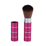 Women's Fashion Retractable Metal Brush Cosmetic Makeup Brushes Powder Foundation Blusher Brush Tool #Y