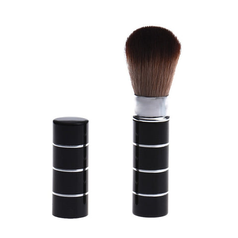 Women's Fashion Retractable Metal Brush Cosmetic Makeup Brushes Powder Foundation Blusher Brush Tool #Y