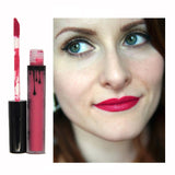 1 Pcs New Fashion matte Lipgloss make-up cosmetics Waterproof Matte Velvet Liquid Lipstick makeup Lip Gloss Maquiagem Foonbe