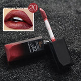 Nude Sexy Lipstick Metallic Lip Gloss Longlasting Pigment Matte Liquid Lipstick Women Fashion Makeup Cosmetic Valentine's GIFT 1