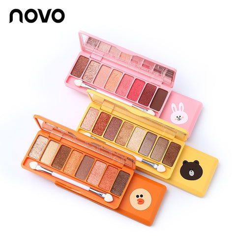 Fashion Cute Long Lasting Matte Eyeshadow Pallete Make Up Earth Palette Eye Shadow Makeup Glitter Waterproof Earth color rainbow
