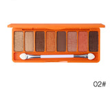 Fashion Cute Long Lasting Matte Eyeshadow Pallete Make Up Earth Palette Eye Shadow Makeup Glitter Waterproof Earth color rainbow