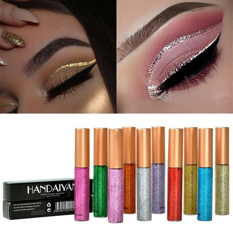 Fashion Sexy Metal Liquid Eyeshadow Glitter Eye Shadow Liquid Shimmer Stick Beauty Tool Korea Cosmetic Gift For Girl