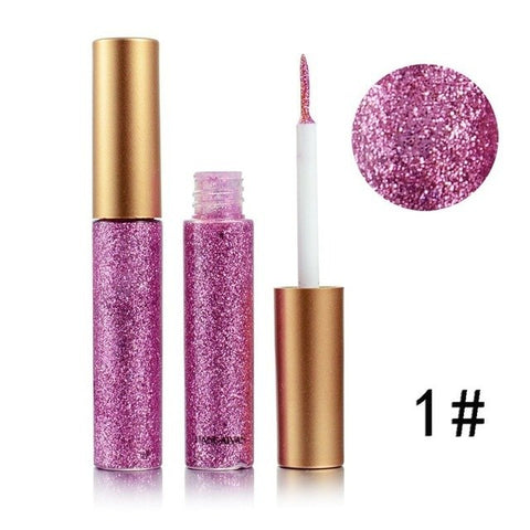 Fashion Sexy Metal Liquid Eyeshadow Glitter Eye Shadow Liquid Shimmer Stick Beauty Tool Korea Cosmetic Gift For Girl