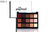 Fashion 12 Color Shimmer Nature Glow Eyeshadow Palette Makeup Cosmetics Nude Eye Shadow powder Matte Eye shadow Makeup Set PE12#
