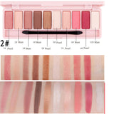 GIVENONE 10 Colors Fashion eyeshadow palette Matte EyeShadow palette Glitter eye shadow MakeUp Nude MakeUp set Korea makeup