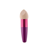 Fashion Women Makeup Puff With Handle Latex Dry Wet Dual-purpose Face Sponge Foundation Blender For Lady Cosmetic Makeup Tool