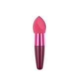 Fashion Women Makeup Puff With Handle Latex Dry Wet Dual-purpose Face Sponge Foundation Blender For Lady Cosmetic Makeup Tool