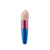 Fashion Women Makeup Puff With Handle Latex Dry Wet Dual-purpose Face Sponge Foundation Blender For Lady Cosmetic Makeup Tool