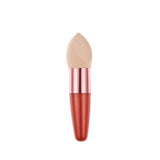 Fashion Women Makeup Puff With Handle Latex Dry Wet Dual-purpose Face Sponge Foundation Blender For Lady Cosmetic Makeup Tool