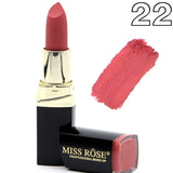 Fashion Matte Lipstick Lot Cosmetic Waterproof Long Lasting Pigment Velvet Miss Rose Brand Sexy Lip Matte Nude Lipstick Kits