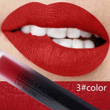 Women Fashion Sexy Long Lasting Liquid Matte Lipstick Lip Tattoo Makeup Pigment Nude Lip Tint Cosmentic Matte Velvet Lipgloss