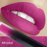 Women Fashion Sexy Long Lasting Liquid Matte Lipstick Lip Tattoo Makeup Pigment Nude Lip Tint Cosmentic Matte Velvet Lipgloss