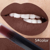 Women Fashion Sexy Long Lasting Liquid Matte Lipstick Lip Tattoo Makeup Pigment Nude Lip Tint Cosmentic Matte Velvet Lipgloss