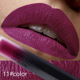 Women Fashion Sexy Long Lasting Liquid Matte Lipstick Lip Tattoo Makeup Pigment Nude Lip Tint Cosmentic Matte Velvet Lipgloss