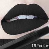 Women Fashion Sexy Long Lasting Liquid Matte Lipstick Lip Tattoo Makeup Pigment Nude Lip Tint Cosmentic Matte Velvet Lipgloss