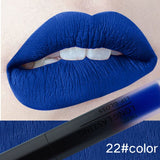 Women Fashion Sexy Long Lasting Liquid Matte Lipstick Lip Tattoo Makeup Pigment Nude Lip Tint Cosmentic Matte Velvet Lipgloss