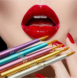 1 PC Women MakeUp Portable Retractable New Fashion Cosmetic Color Random Lip Brush Lipstick Gloss Beauty Women & Girls Brush