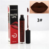 8 Colors Sexy Fashion Liquid Lipstick 24 Hours Long Lasting Makeup Matte Lip Gloss Red Purple Velvet Pigment Lip Gloss Beauty