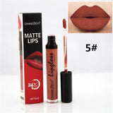 8 Colors Sexy Fashion Liquid Lipstick 24 Hours Long Lasting Makeup Matte Lip Gloss Red Purple Velvet Pigment Lip Gloss Beauty