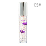#5001 Fashion High Quality 5 choices Lipstick Beauty Bright Flower Crystal Jelly Lipstick Magic Temperature Change Color Lip Bal