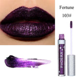 New Sexy Makeup Lip Gloss PHOERA 1PC Matte Glitter Liquid Lipstick Waterproof Lip Gloss Fashion Matte Lipstick Liquid Cosmetic 5