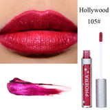New Sexy Makeup Lip Gloss PHOERA 1PC Matte Glitter Liquid Lipstick Waterproof Lip Gloss Fashion Matte Lipstick Liquid Cosmetic 5