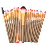Make up Brush Set 20pcs Foundation Powder Eyeshadow Brush makeup brushes professional Women's Fashion cosmetic Brushes Set oct26