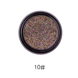 LULAA metal glitter Eyeshadow Fashion Make-up  Eye Shadow  Soft Sequins Gorgeous Eye Makeup14 colors for all skin tones