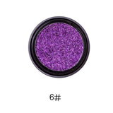 LULAA metal glitter Eyeshadow Fashion Make-up  Eye Shadow  Soft Sequins Gorgeous Eye Makeup14 colors for all skin tones