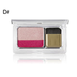 Double Color Women's Fashion Lazy Shadow Eyeshadow Makeup Palette Pigment Waterproof Shimmer Eye Makeup Cosmetics