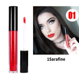 New 2018 Fashion Matte Lipstick Soft Matte Lip Cream Makeup Lipstick Lip gloss Brown Nude Chocolate Color  Liquid Lipstick