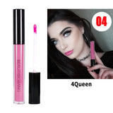 New 2018 Fashion Matte Lipstick Soft Matte Lip Cream Makeup Lipstick Lip gloss Brown Nude Chocolate Color  Liquid Lipstick