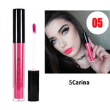 New 2018 Fashion Matte Lipstick Soft Matte Lip Cream Makeup Lipstick Lip gloss Brown Nude Chocolate Color  Liquid Lipstick