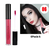 New 2018 Fashion Matte Lipstick Soft Matte Lip Cream Makeup Lipstick Lip gloss Brown Nude Chocolate Color  Liquid Lipstick