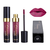 Fexport Cosmetics 12Color Fashion Liquid Matte Lipstick Longlasting Makeup Nude Longwear Lip Gloss for Wholesale Maquiagem F6101