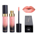 Fexport Cosmetics 12Color Fashion Liquid Matte Lipstick Longlasting Makeup Nude Longwear Lip Gloss for Wholesale Maquiagem F6101