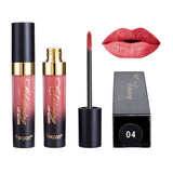 Fexport Cosmetics 12Color Fashion Liquid Matte Lipstick Longlasting Makeup Nude Longwear Lip Gloss for Wholesale Maquiagem F6101