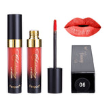 Fexport Cosmetics 12Color Fashion Liquid Matte Lipstick Longlasting Makeup Nude Longwear Lip Gloss for Wholesale Maquiagem F6101