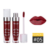 Fexport Cosmetics 12Color Fashion Liquid Matte Lipstick Longlasting Makeup Nude Longwear Lip Gloss for Wholesale Maquiagem F6101