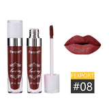 Fexport Cosmetics 12Color Fashion Liquid Matte Lipstick Longlasting Makeup Nude Longwear Lip Gloss for Wholesale Maquiagem F6101