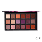 Maquiagem Professional 18 Colors Fashion Glitter Eyeshadow Palette Natural Nude Makeup Set Shimmer Matte Eye Shadow with Brush