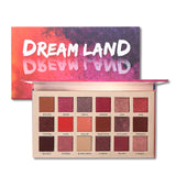 Maquiagem Professional 18 Colors Fashion Glitter Eyeshadow Palette Natural Nude Makeup Set Shimmer Matte Eye Shadow with Brush