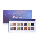 Maquiagem Professional 18 Colors Fashion Glitter Eyeshadow Palette Natural Nude Makeup Set Shimmer Matte Eye Shadow with Brush