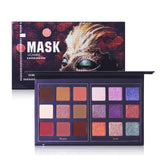 Maquiagem Professional 18 Colors Fashion Glitter Eyeshadow Palette Natural Nude Makeup Set Shimmer Matte Eye Shadow with Brush