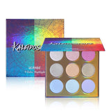 Maquiagem Professional 18 Colors Fashion Glitter Eyeshadow Palette Natural Nude Makeup Set Shimmer Matte Eye Shadow with Brush